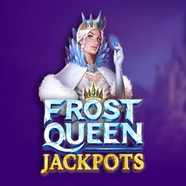 Frost Queen Jackpots online game logo by Yggdrasil on wildhubs.fi