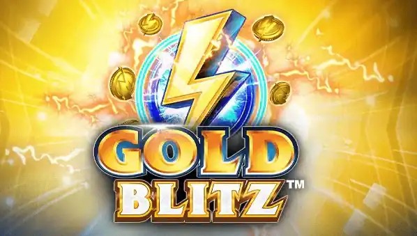 Gold Blitz logo by Fortune Factory Studios at WildHub Casino