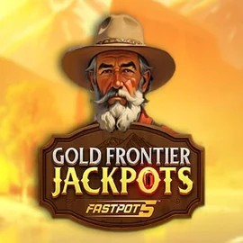 Gold Frontier Jackpots FastPot5 online game logo by Yggdrasil on wildhubs.fi