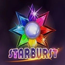 Starburst game by NetEnt – logo hosted on WildHub Casino