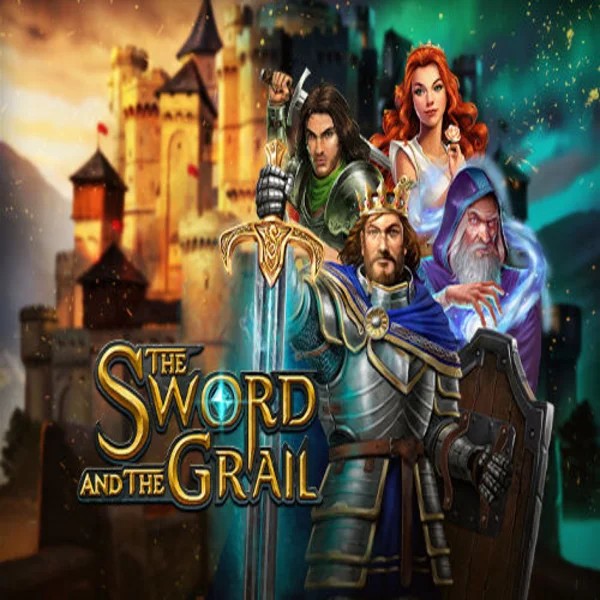 The Sword and the Grail slot icon by Play'n GO, available at WildHub Casino