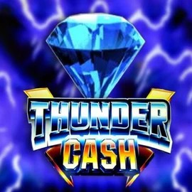 Thunder Cash slot logo by Novomatic at WildHub CasinoThunder Cash