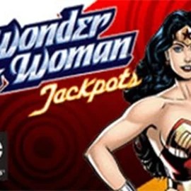 Wonder Woman Jackpots slot logo by Amaya at WildHub Casino